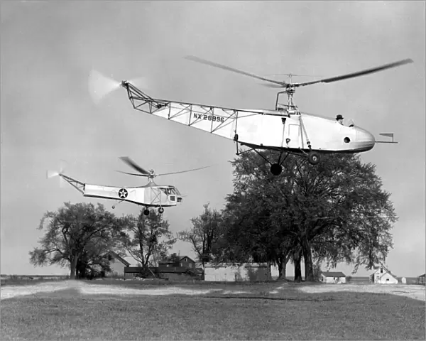 Sikorsky VS-300 and XR-4 Hoverfly