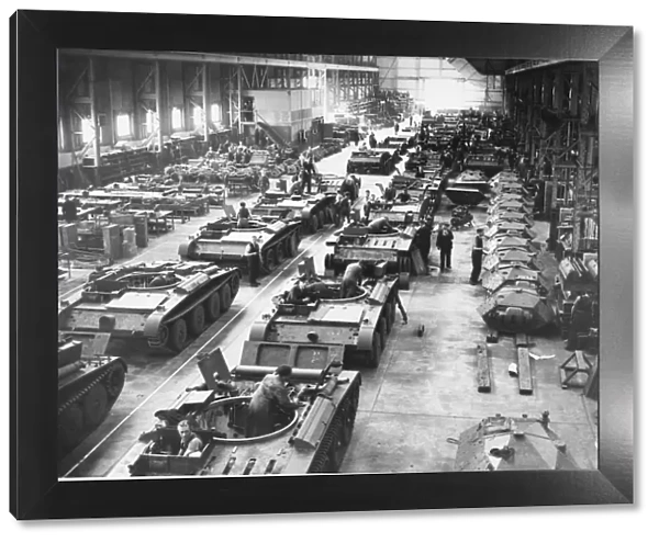 Tank production, World War Two