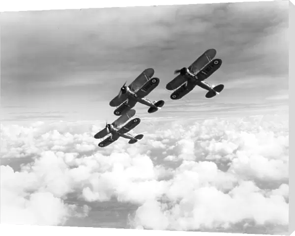 Gloster Gladiator I aircraft of 87 Squadron
