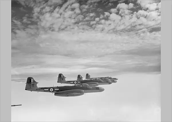 Gloster Meteor NF. 14 aircraft of 152 Squadron, 1955