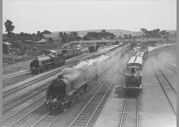 A busy scene at Seaton Junction