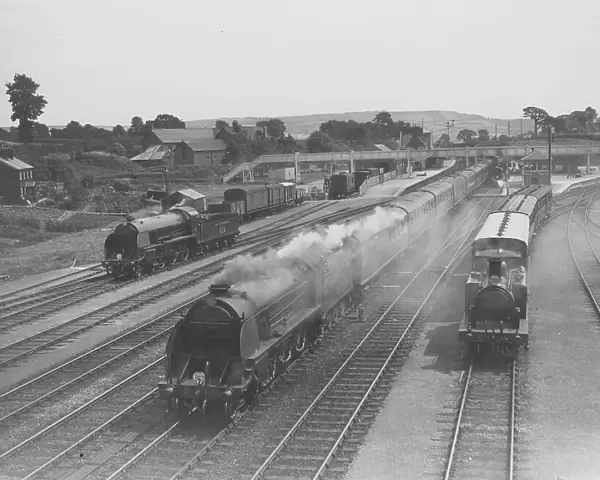 A busy scene at Seaton Junction