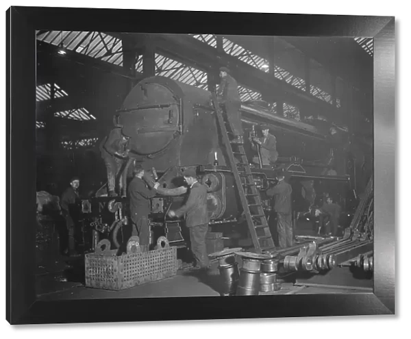 Locomotive building, Eastleigh 16 December 1931