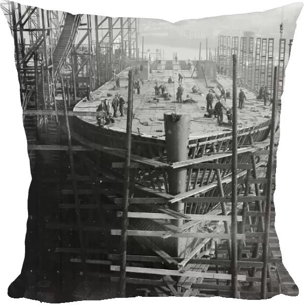 Ferry construction for the Southern Railway, Tyneside February 1934