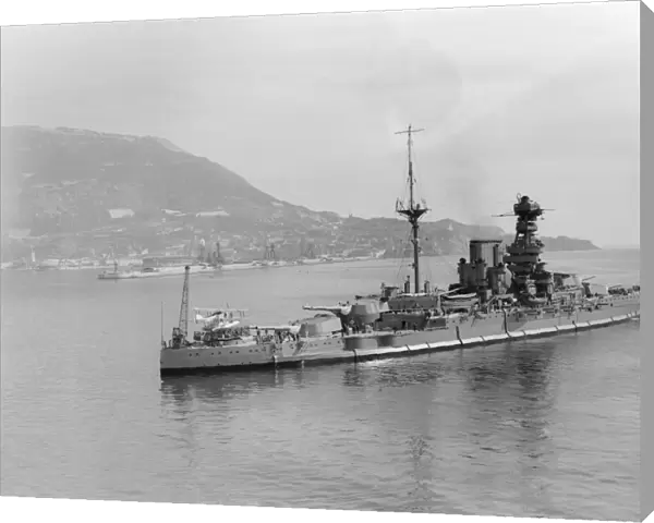 HMS Valiant, March 1931
