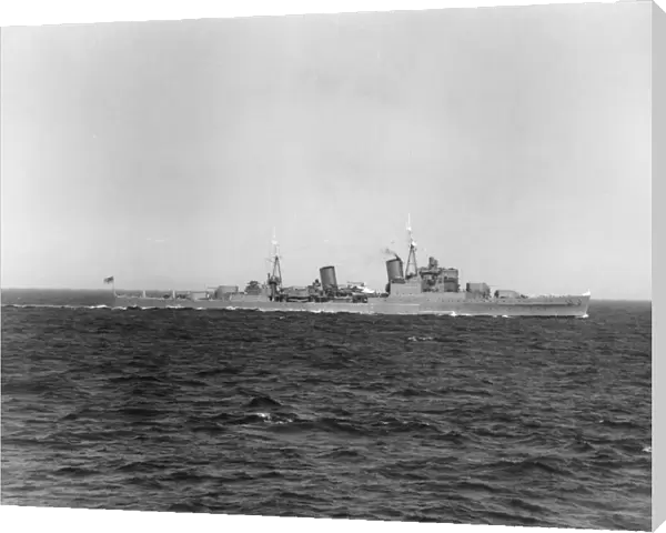 HMS Newcastle, Weymouth, 1939