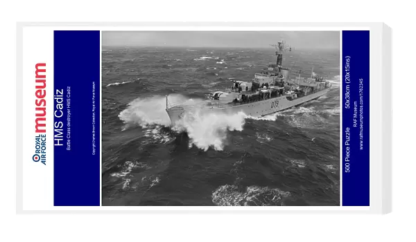 HMS Cadiz. Battle Class destroyer HMS Cadiz
