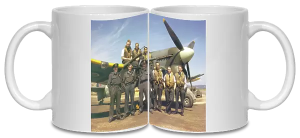 Pilots of 257 Squadron RAF