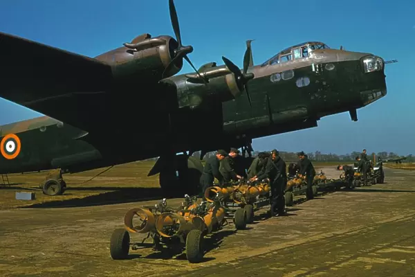 Re-arming a Short Stirling