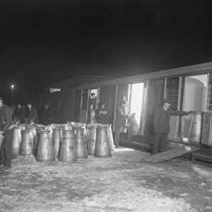 Milk traffic at Clapham Junction, 1926