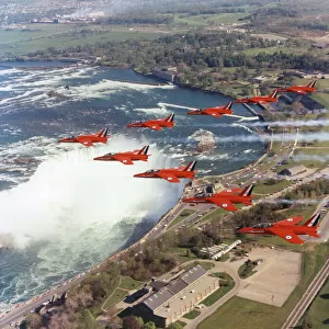 The Red Arrows over Niagara Falls, 1972