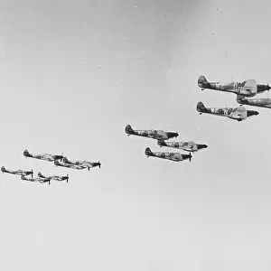 Spitfires of 19 Squadron, 1938