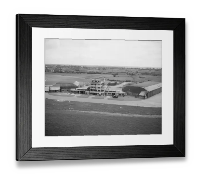 Framed Print : Jersey Airport, May 1945