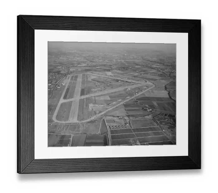 Framed Print : Heathrow Airport, 1945 Framed Print : Heathrow Airport, 1945
