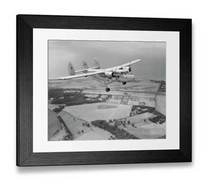 Framed Print : Scottish Aviation Twin Pioneer, 17 August 1955 Framed Print : Scottish Aviation Twin Pioneer, 17 August 1955