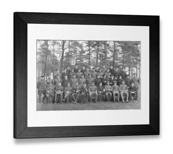 Framed Print : Fifth Course, Central Flying School, Upavon, January-April 1914 Framed Print : Fifth Course, Central Flying School, Upavon, January-April 1914