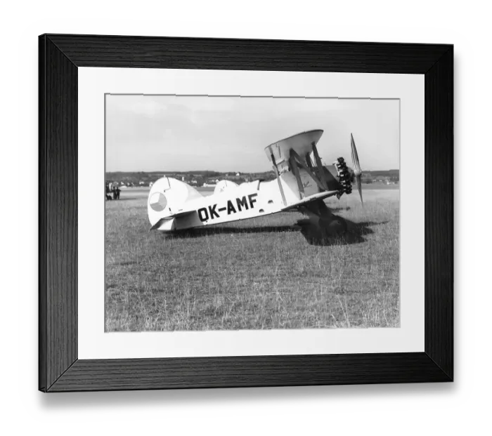 Framed Print : Avia Ba-122