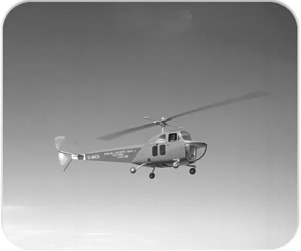 Bell 47B (G-AKCX) of Irvin-Bell Helicopter Sales Ltd