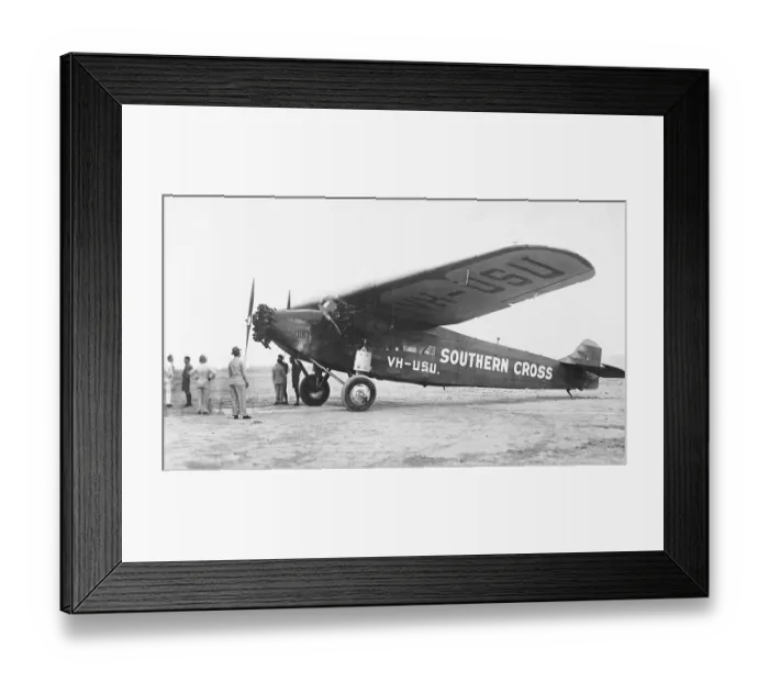 Framed Print : Fokker Trimotor Southern Cross of Charles Kingsford-Smith