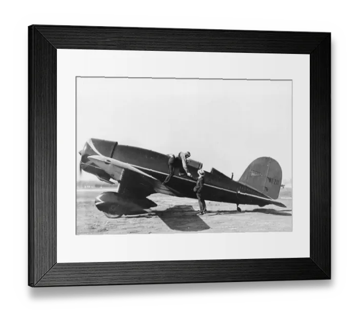 Framed Print : Lockheed Sirius of Charles Lindbergh