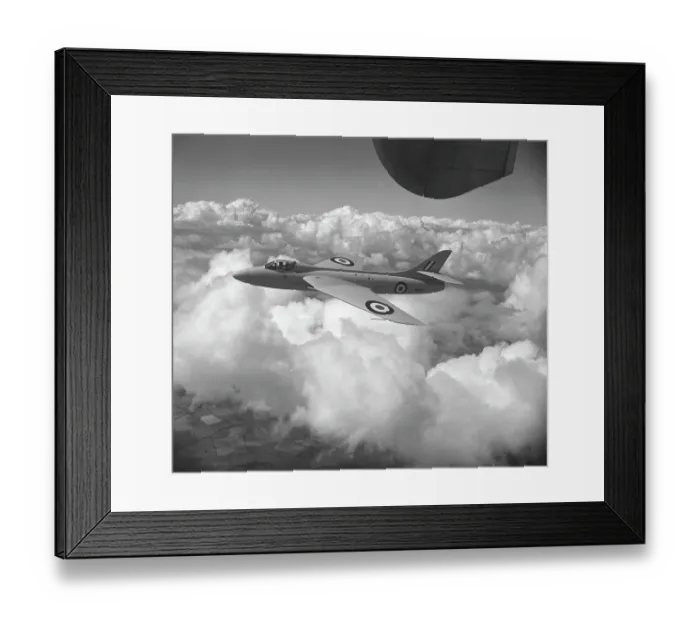 Framed Print : Hawker Hunter Prototype WB188