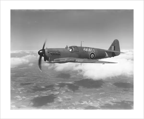 Fairey Firefly I (Z2035) in flight from Heathrow, 3 May 1944
