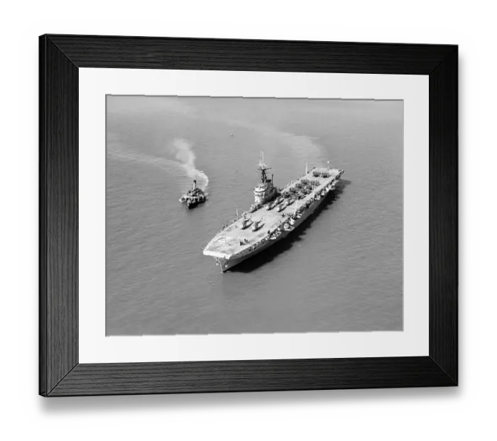 Framed Print : HMCS Magnificent