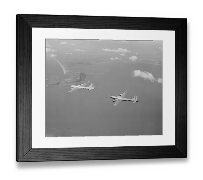 Framed Print : Boeing KB-29M and B-29MR Framed Print : Boeing KB-29M and B-29MR