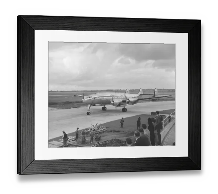 Framed Print : Lockheed Constellation