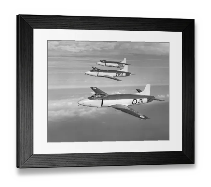 Framed Print : Supermarine Attacker F. 1 Framed Print : Supermarine Attacker F. 1