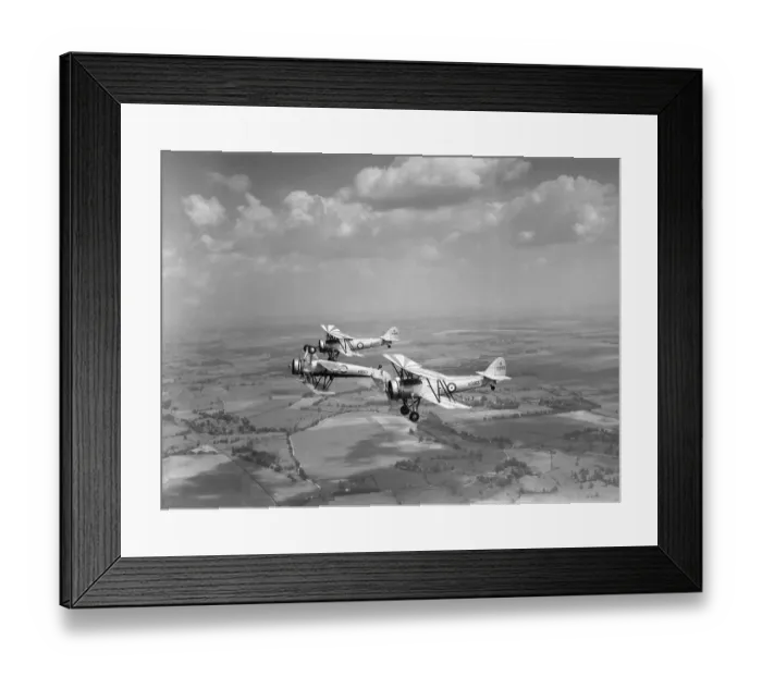 Framed Print : Avro Tutor aircraft of the Central Flying School Framed Print : Avro Tutor aircraft of the Central Flying School