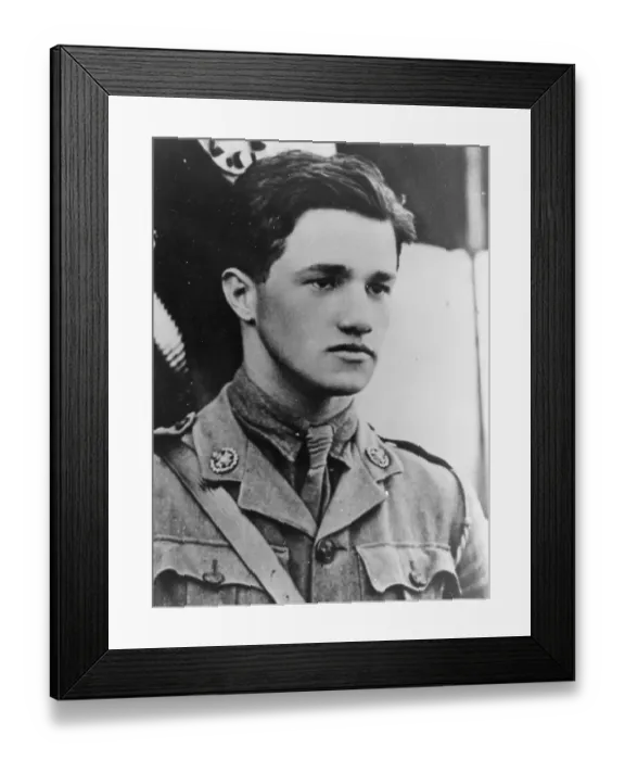 Framed Print : Captain Albert Ball VC DSO (2 bars) MC