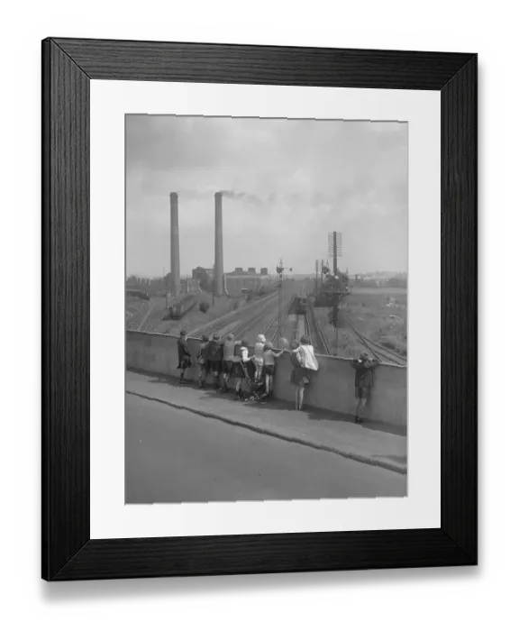 Framed Print : Durnsford Road Bridge