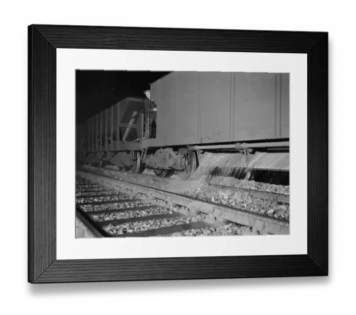 Framed Print : Ballasting the line near Gillingham, 1931 Framed Print : Ballasting the line near Gillingham, 1931