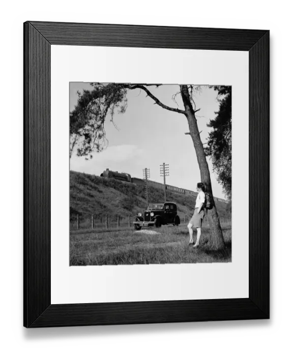 Framed Print : Three forms of travel