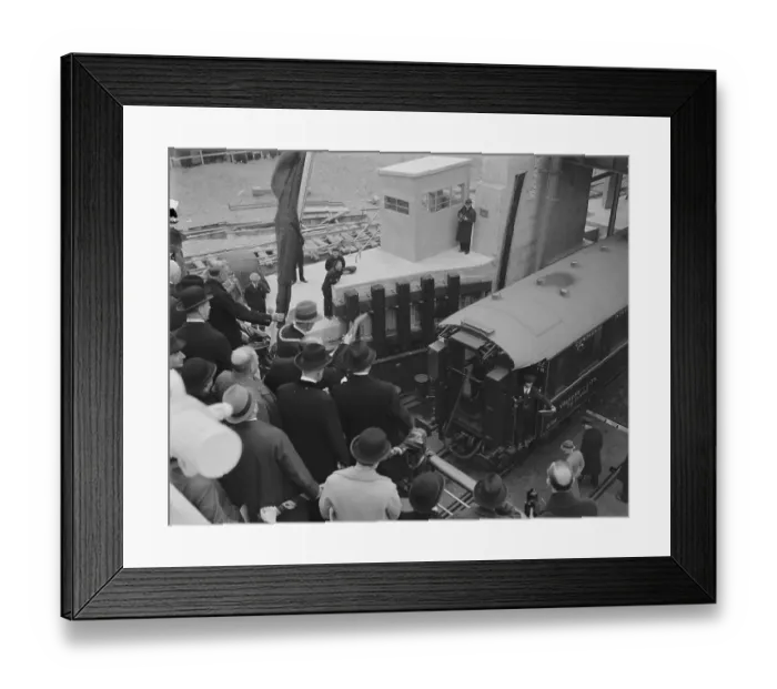 Framed Print : Inauguration of the boat train service, Dover 1936 Framed Print : Inauguration of the boat train service, Dover 1936