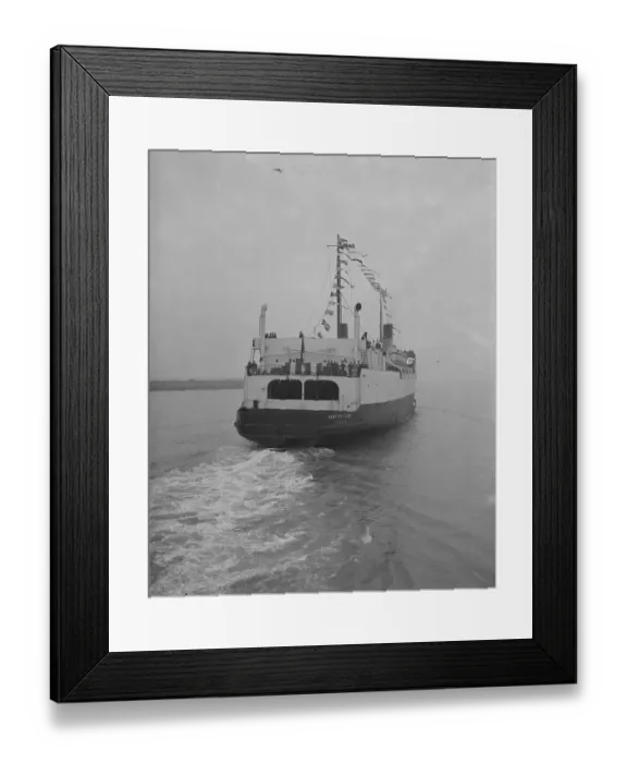 Framed Print : Inauguration of the boat train service, Dover 1936 Framed Print : Inauguration of the boat train service, Dover 1936