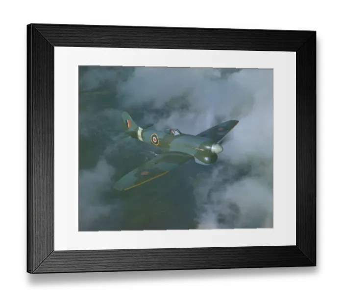Framed Print : Hawker Tempest V