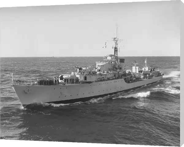 HMS Solebay. Battle Class destroyer HMS Solebay