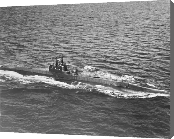 HMS Salmon. S Class submarine HMS Salmon