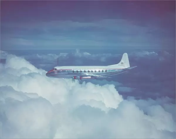 Viscount of BEA. Vickers Viscount 700 of British European Airways