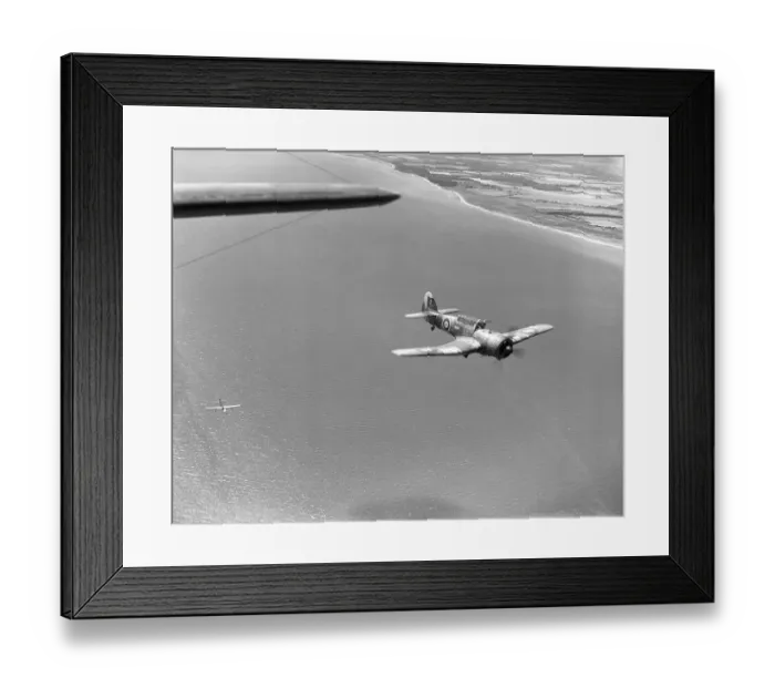 Framed Print : Miles Martinet TT. 1 towing a Winged Target