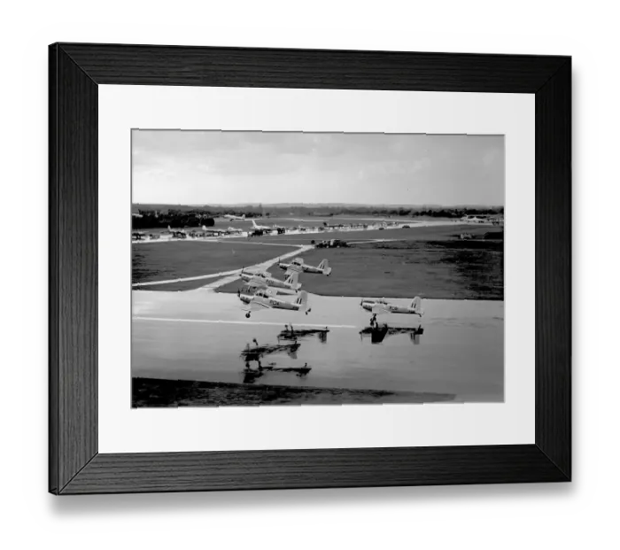 Framed Print : Provost aircraft of the CFS