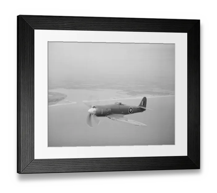 Framed Print : Hawker Sea Fury F. 10 Framed Print : Hawker Sea Fury F. 10