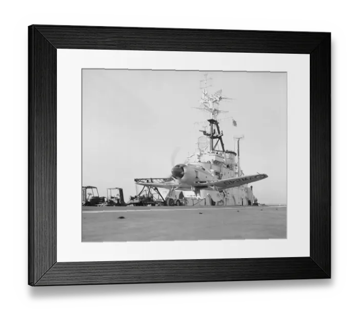 Framed Print : Hawker Sea Fury FB. 11