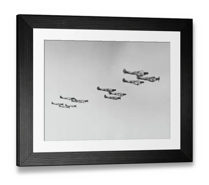 Framed Print : Spitfires of 19 Squadron, 1938