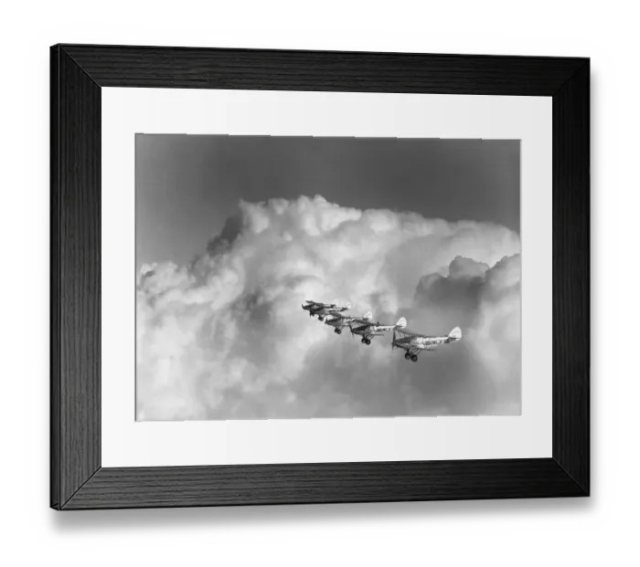 Framed Print : Hawker Demon aircraft of 604 Sqn