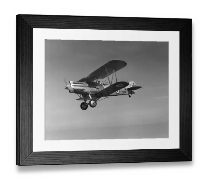 Framed Print : Hawker Hector