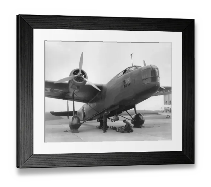 Framed Print : Handley Page Harrow prototype