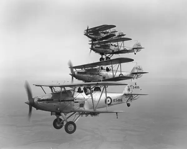 Hawker Hind bombers of 18 Sqn RAF